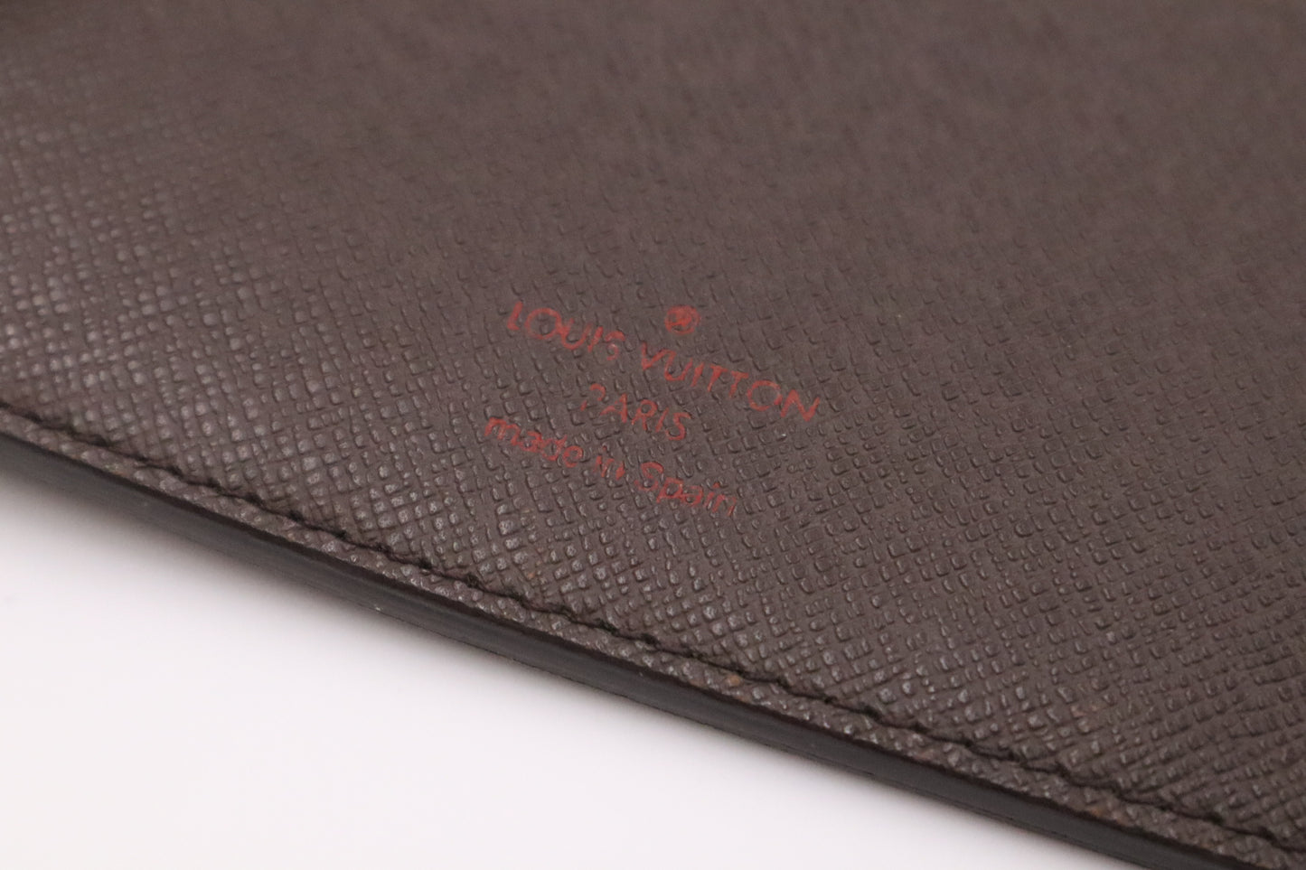 Louis Vuitton Bureau Agenda MM in Damier Ebene Canvas