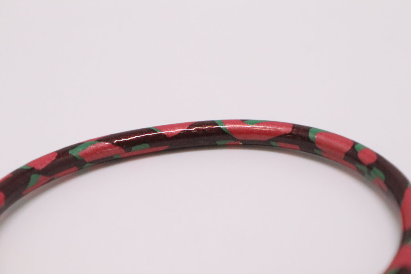 Louis Vuitton x Stephen Sprouse Keep It Bracelet in Leopard Vernis Leather
