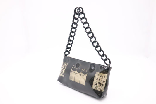 Chanel Pochette Shoulder Bag in Vinyl