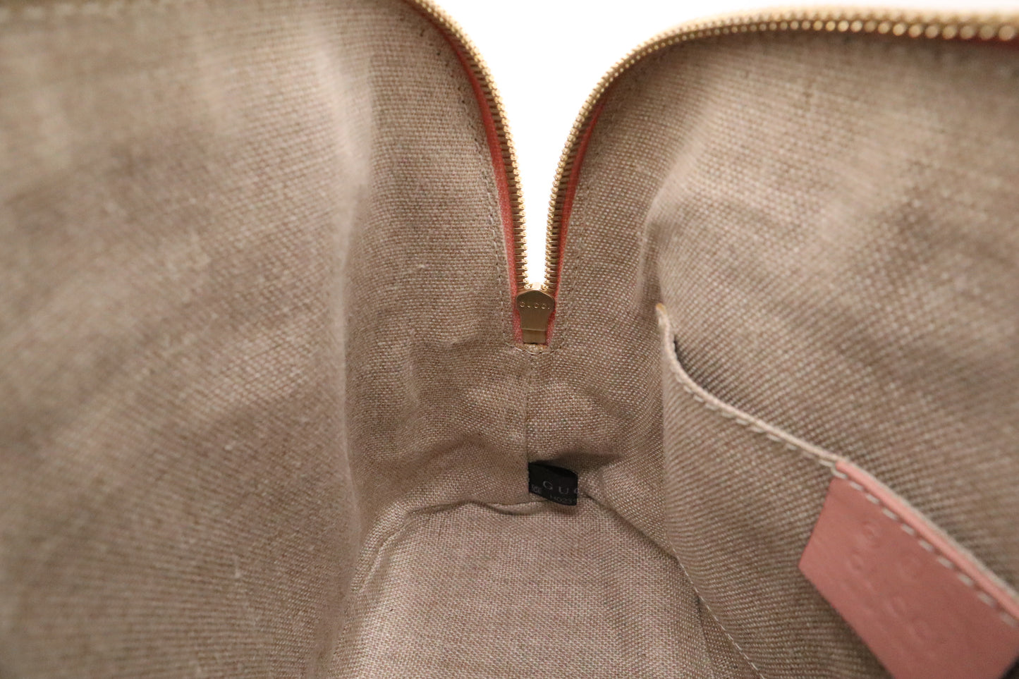 Gucci Mini Dome Bag in Blush Pink Microguccissima Leather