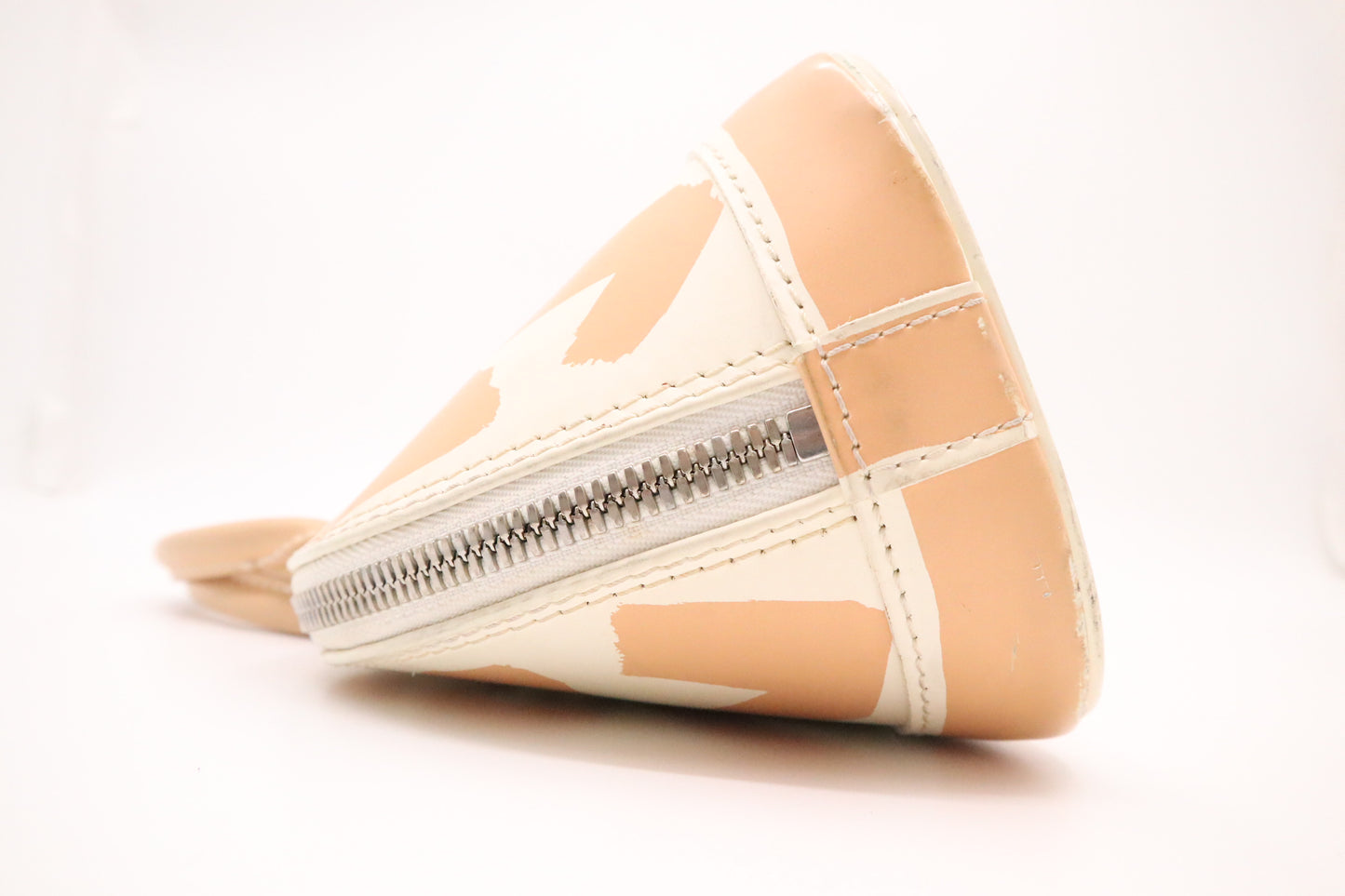 Louis Vuitton Alma in Cream and Beige Graffiti Canvas