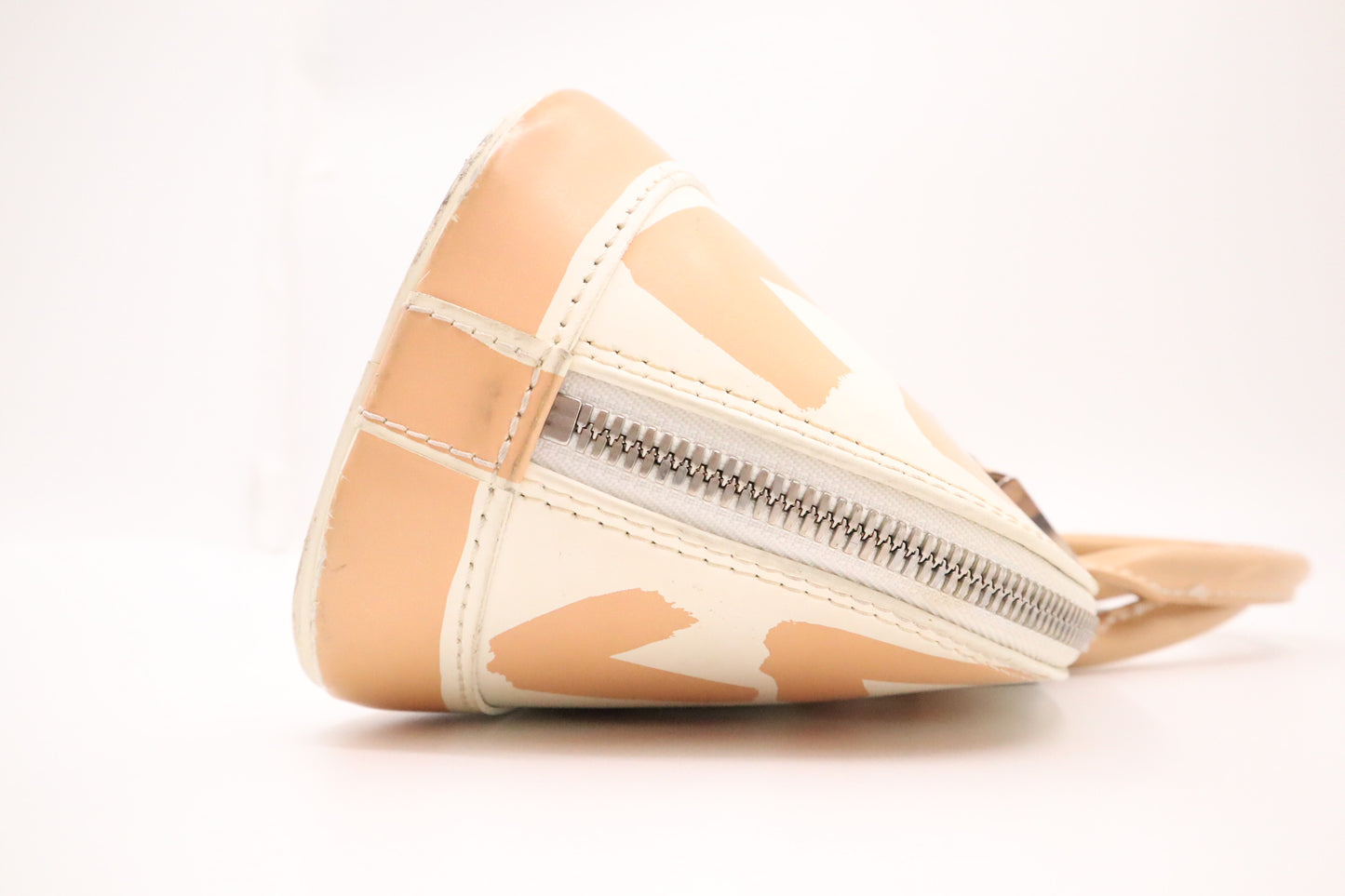 Louis Vuitton Alma in Cream and Beige Graffiti Canvas