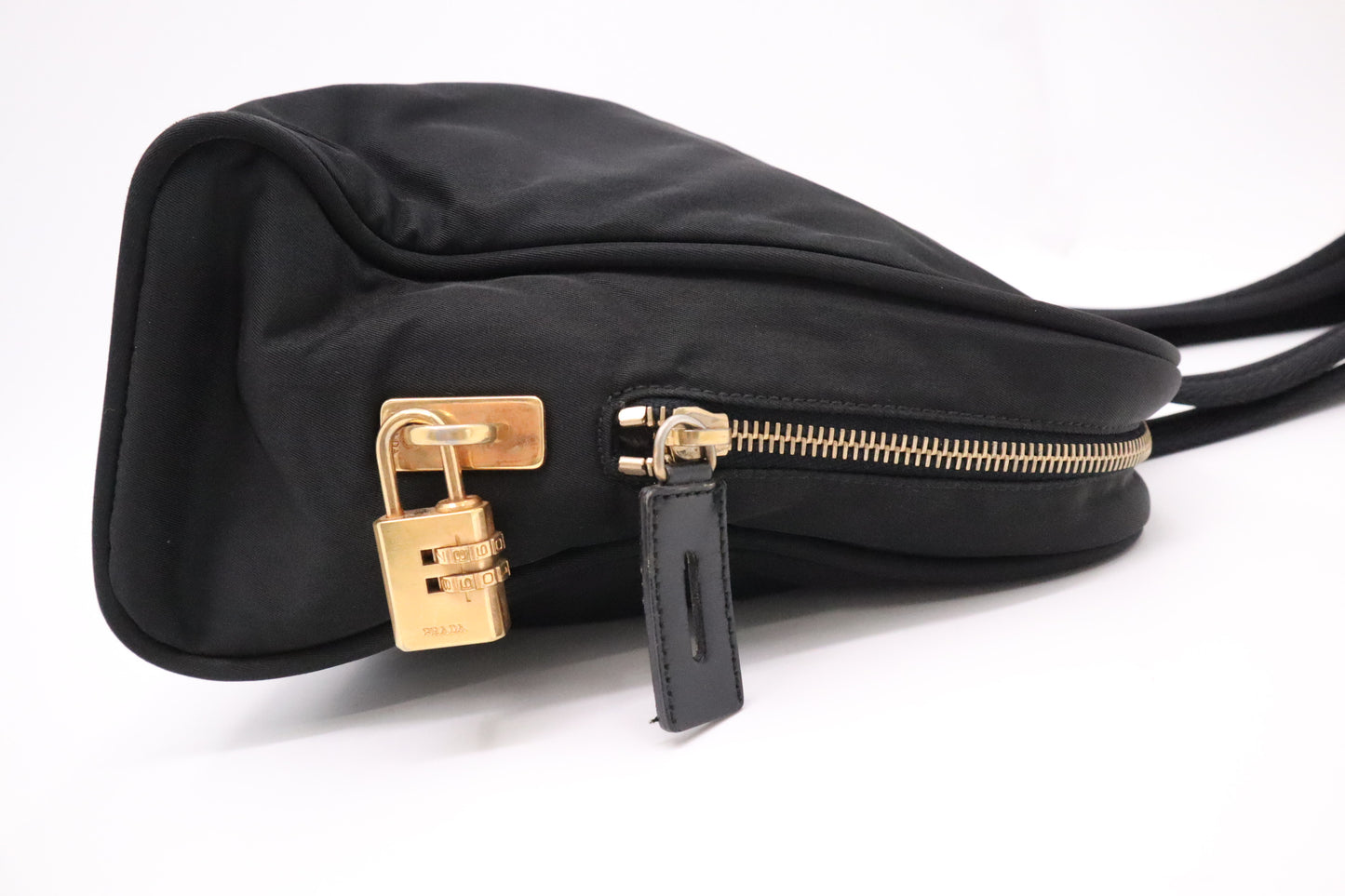 Prada Shoulder Bag in Black Nylon