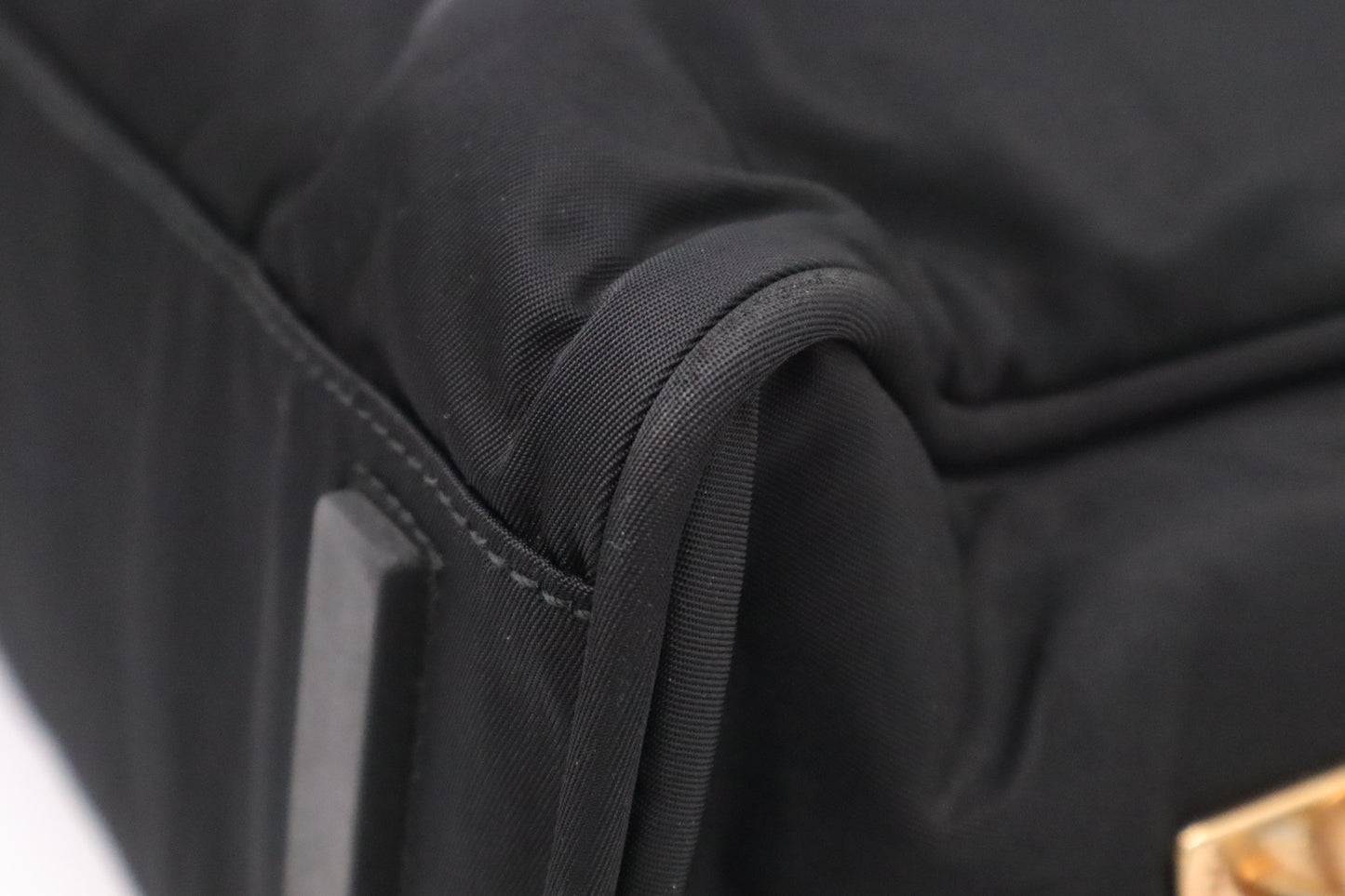 Prada Shoulder Bag in Black Nylon