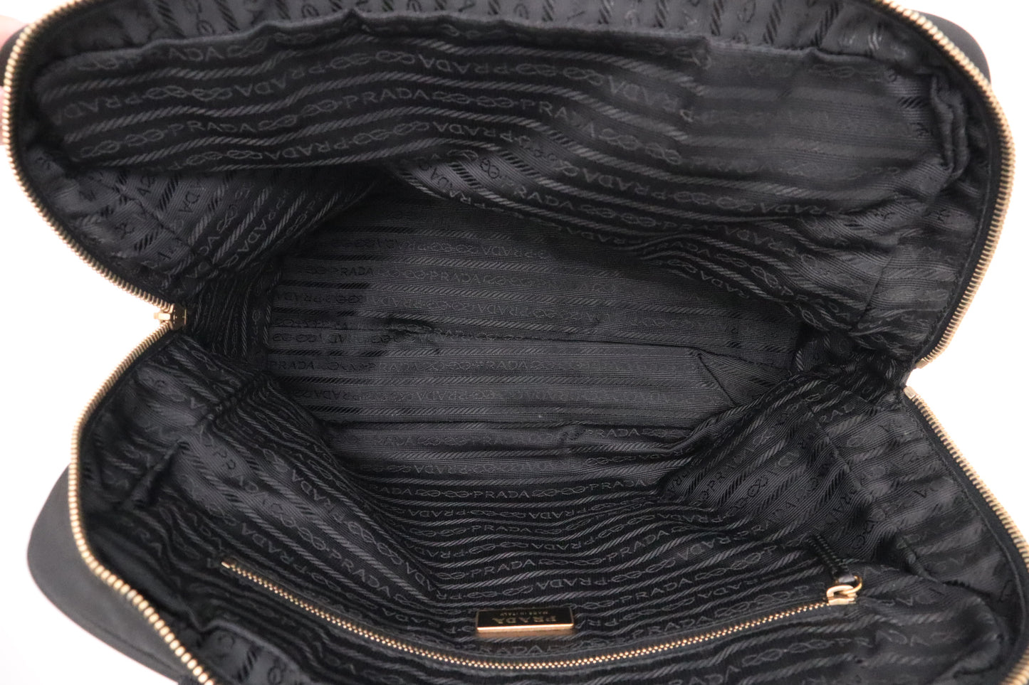 Prada Shoulder Bag in Black Nylon