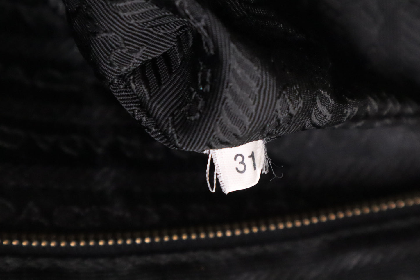 Prada Shoulder Bag in Black Nylon