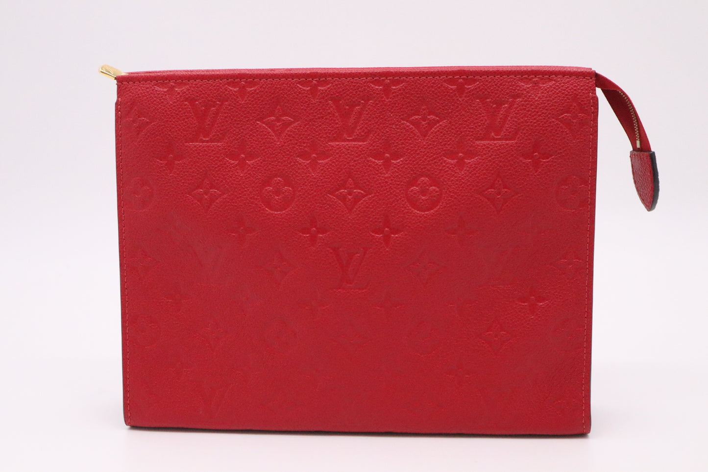 Louis Vuitton Toiletry 26 in Red Empreinte Leather