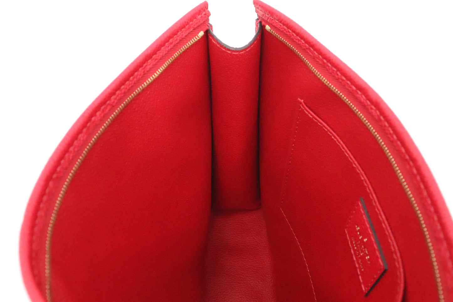 Louis Vuitton Toiletry 26 in Red Empreinte Leather