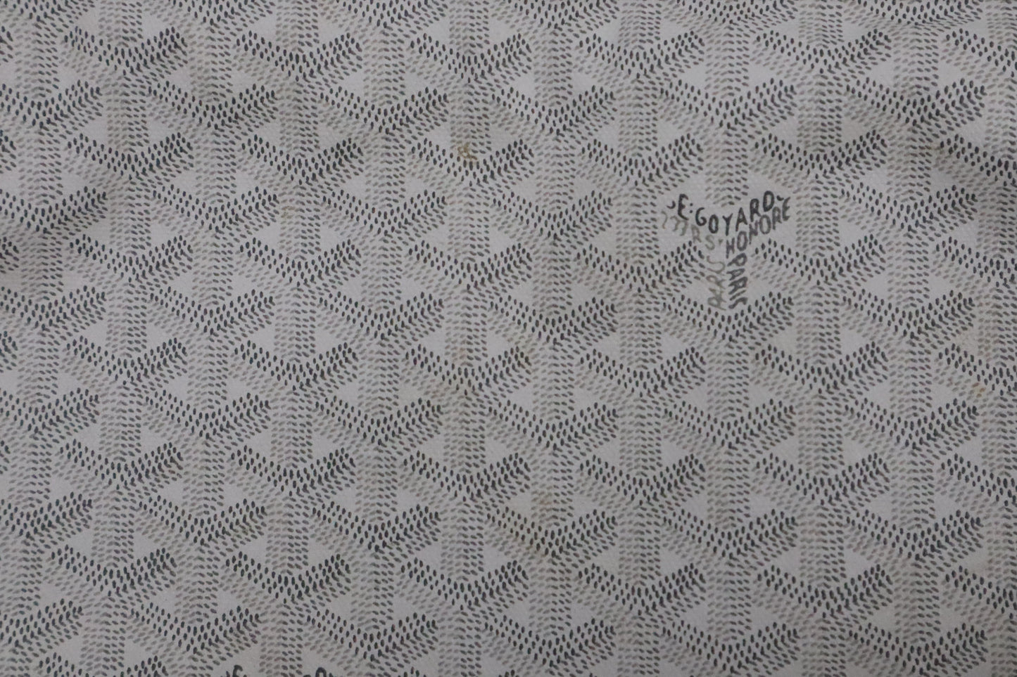Goyard Hobo Bag in White Goyardine Canvas