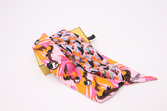 Fendi Twilly in Pink Silk