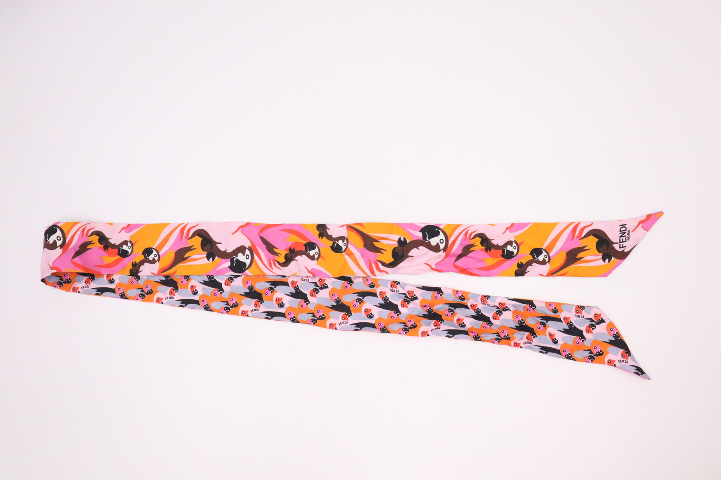 Fendi Twilly in Pink Silk