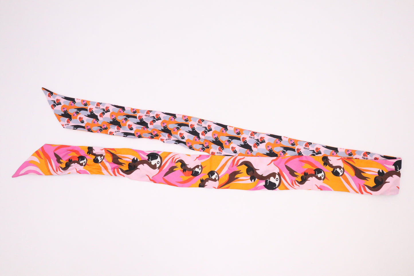 Fendi Twilly in Pink Silk