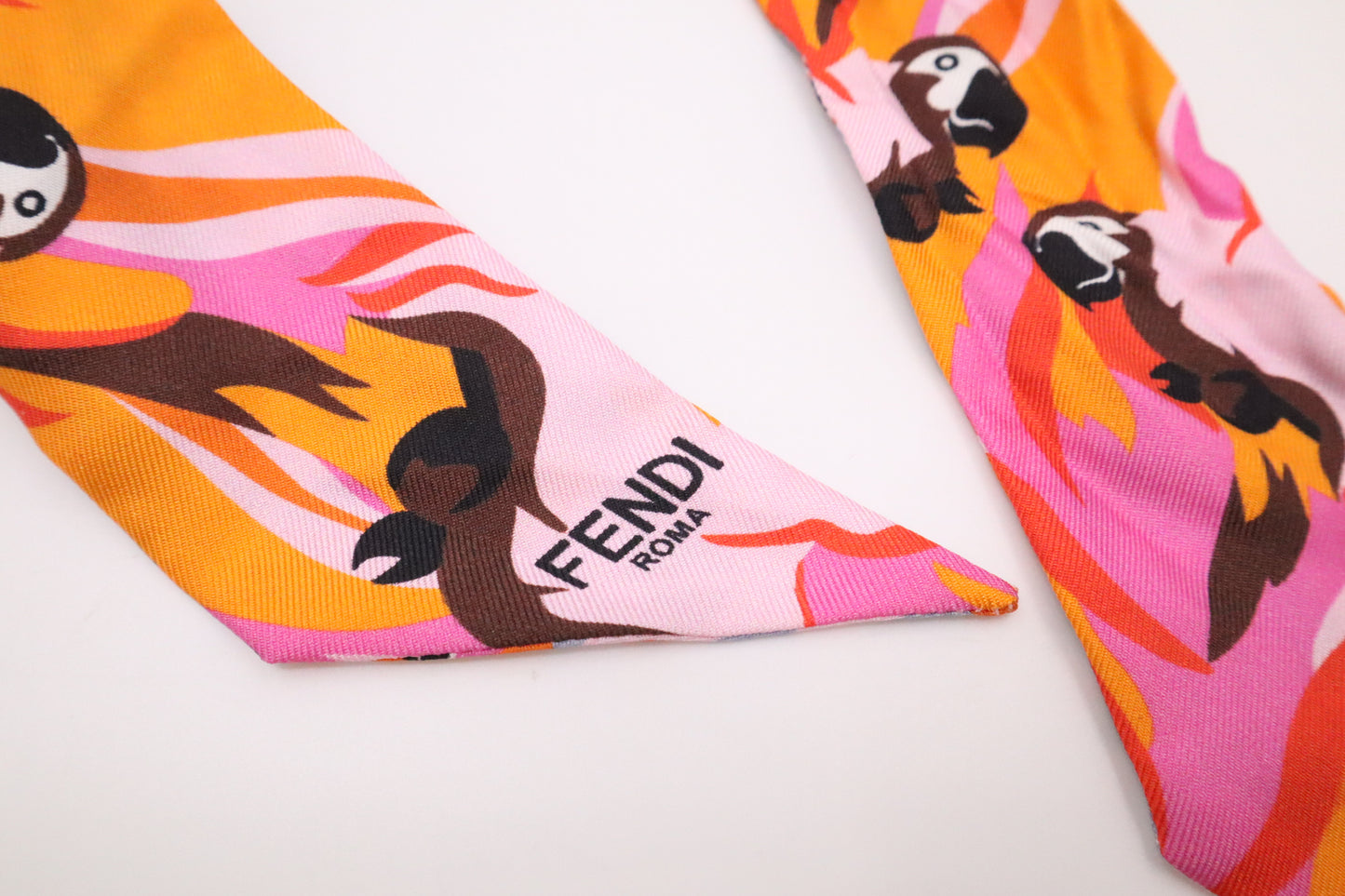 Fendi Twilly in Pink Silk
