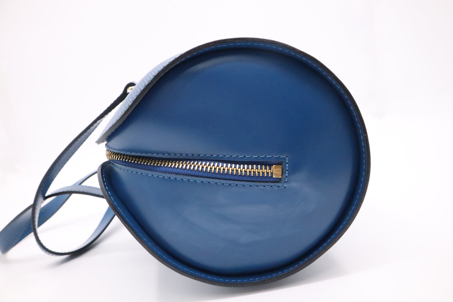Louis Vuitton Soufflot in Toledo Blue Epi Leather