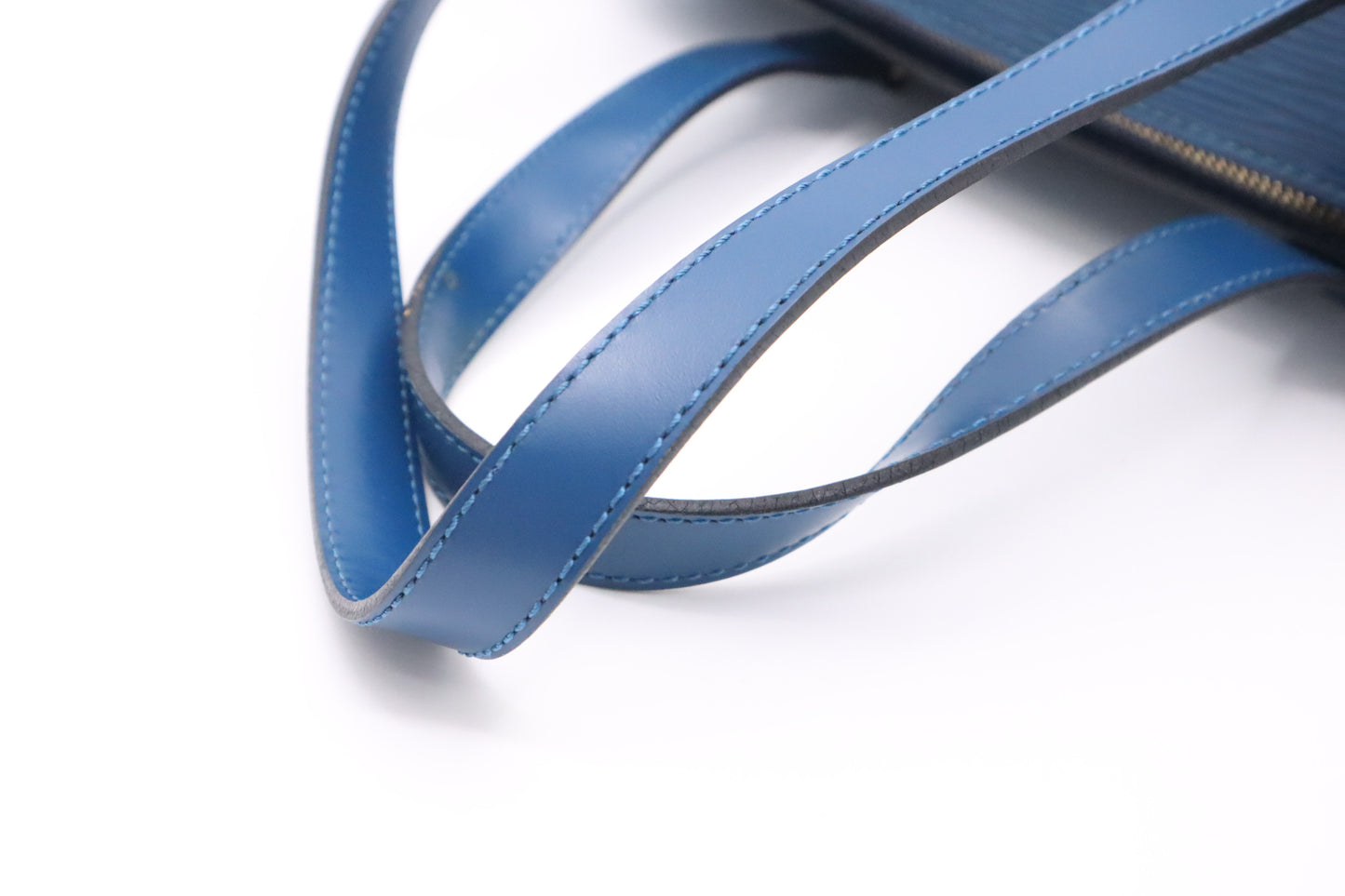 Louis Vuitton Soufflot in Toledo Blue Epi Leather