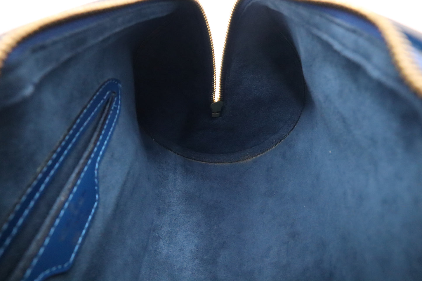 Louis Vuitton Soufflot in Toledo Blue Epi Leather