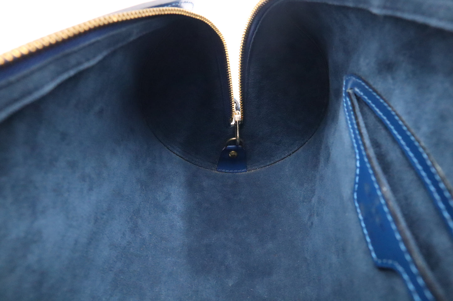 Louis Vuitton Soufflot in Toledo Blue Epi Leather