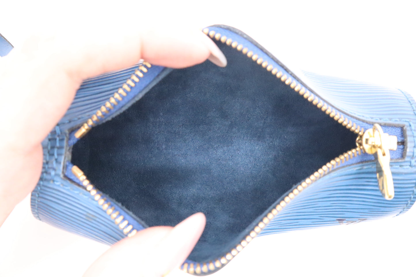 Louis Vuitton Soufflot in Toledo Blue Epi Leather