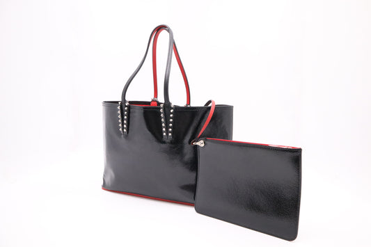 Louboutin Cabata in Black Leather