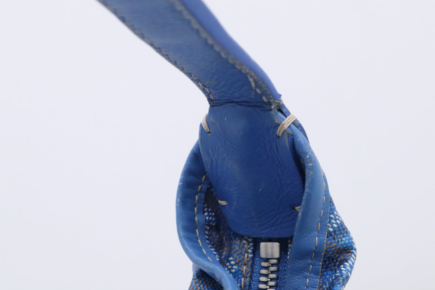 Goyard Bohème Hobo Bag in Blue Goyardine Canvas