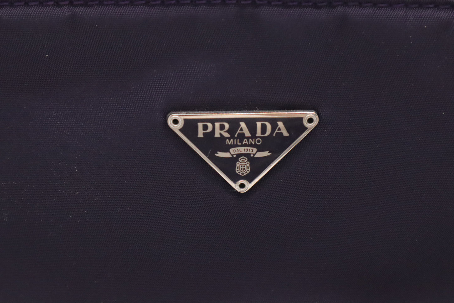Prada Handbag in Purple Nylon