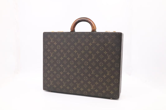 Louis Vuitton Crusher Briefcase in Monogram Canvas