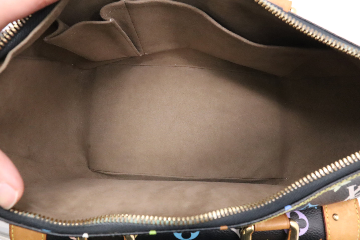 Louis Vuitton Rita in Black Multicolor Monogram Canvas
