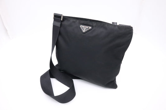 Prada Crossbody in Black Nylon