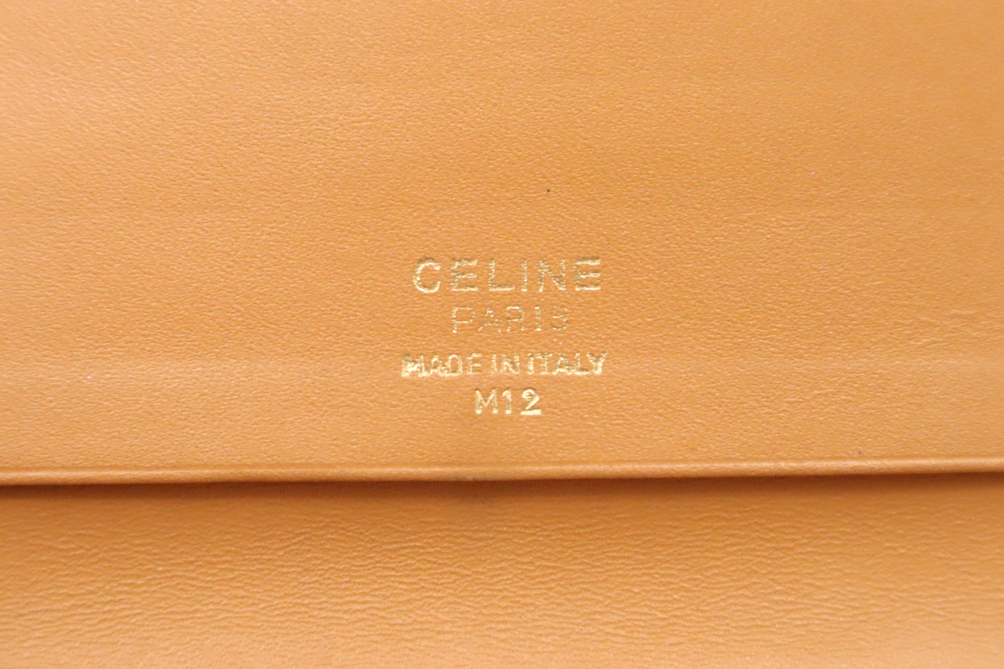 Celine Long Wallet in Brown Macadam Canvas