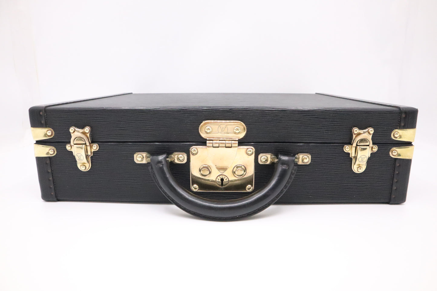 Louis Vuitton President Briefcase in Black Epi Leather