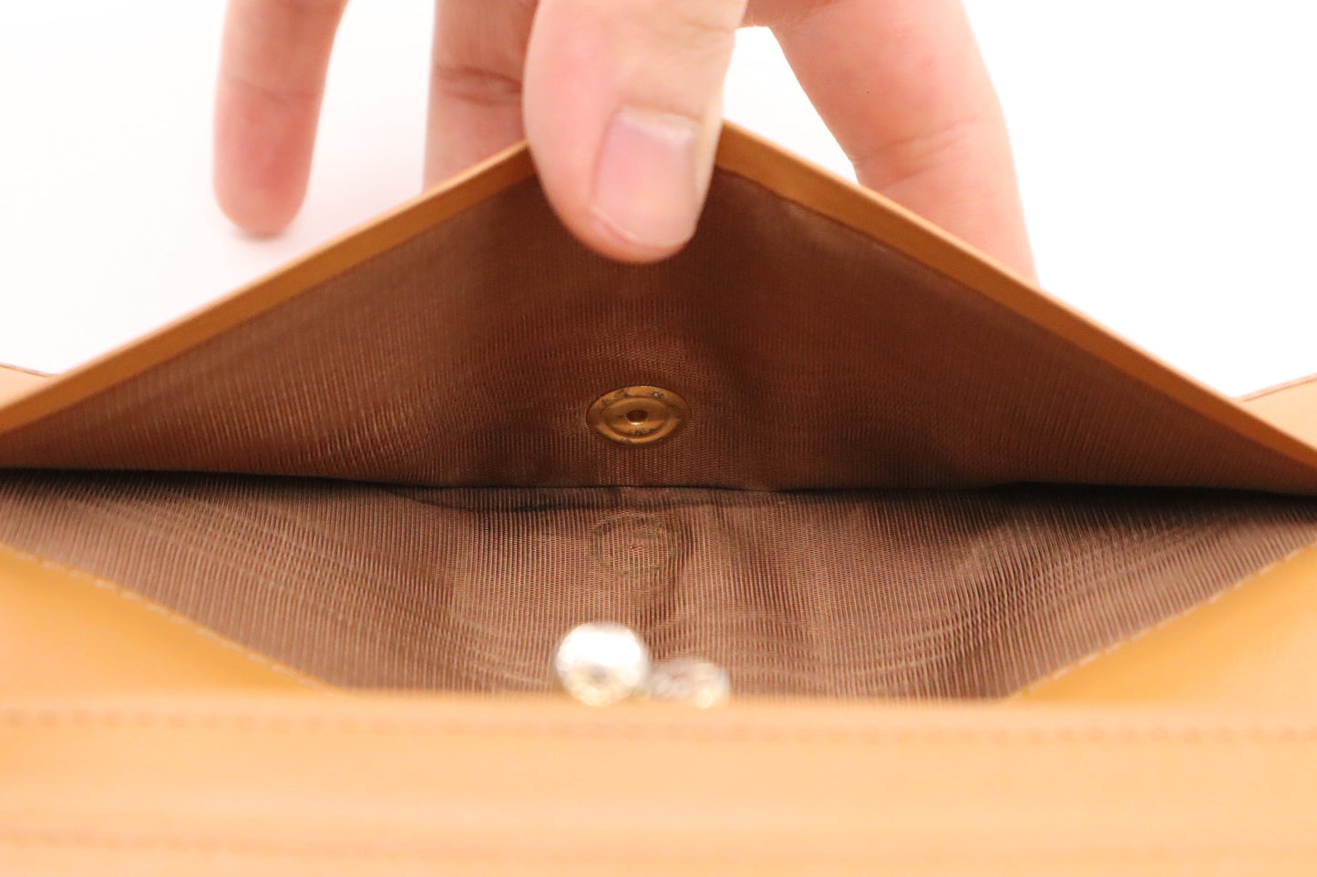 Celine Long Wallet in Brown Macadam Canvas