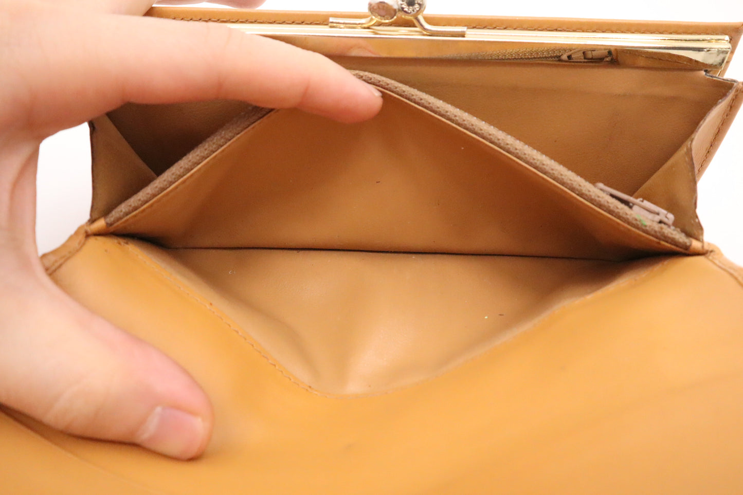 Celine Long Wallet in Brown Macadam Canvas