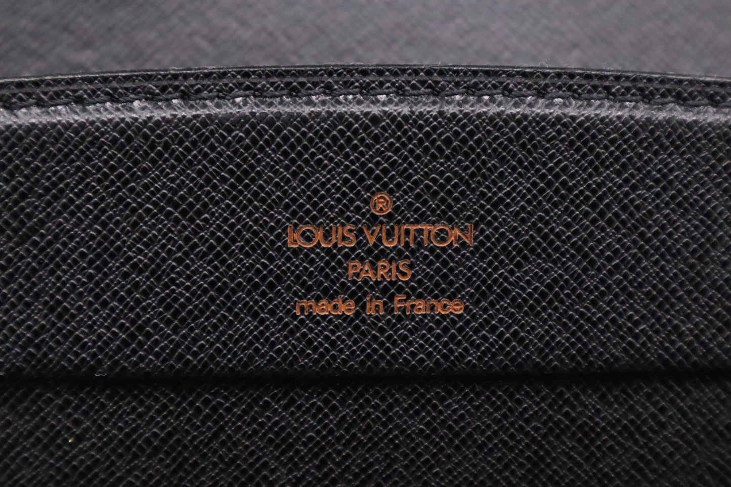 Louis Vuitton President Briefcase in Black Epi Leather