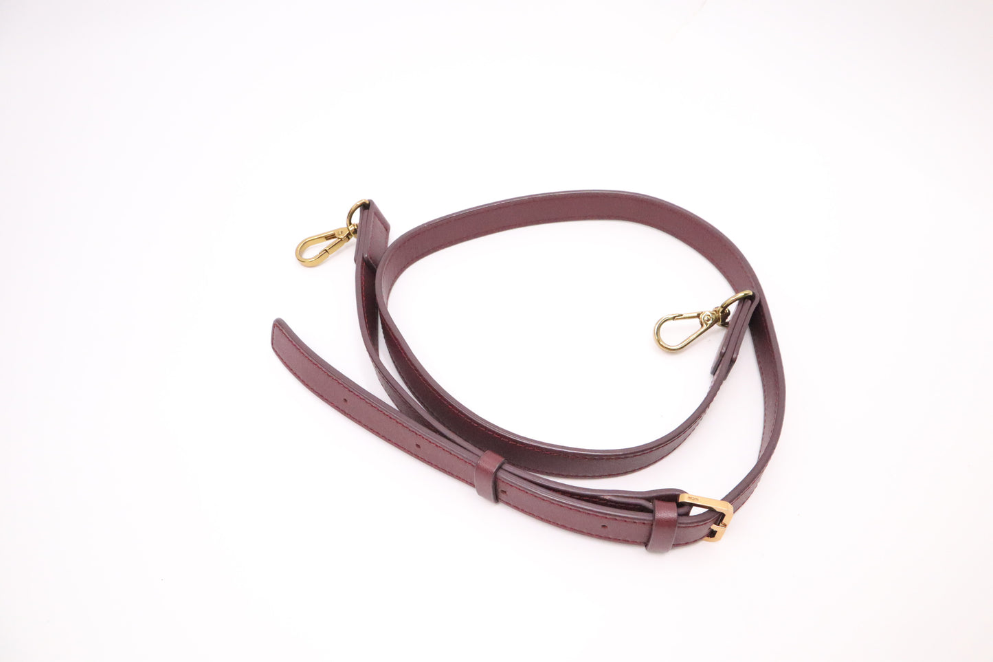 MCM Milla Handbag in Burgundy Leather