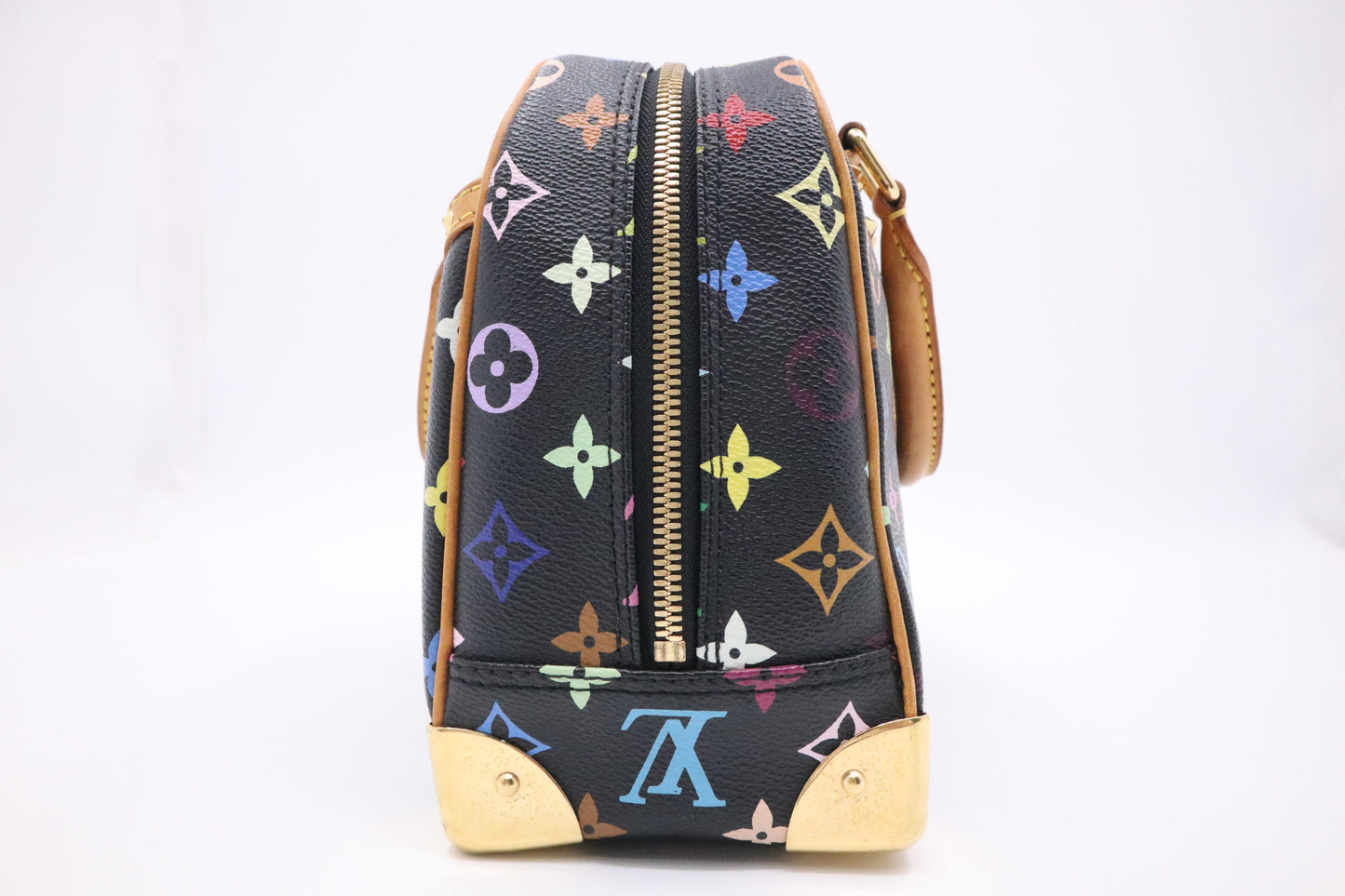 Louis Vuitton Trouville in Black Multicolor Canvas