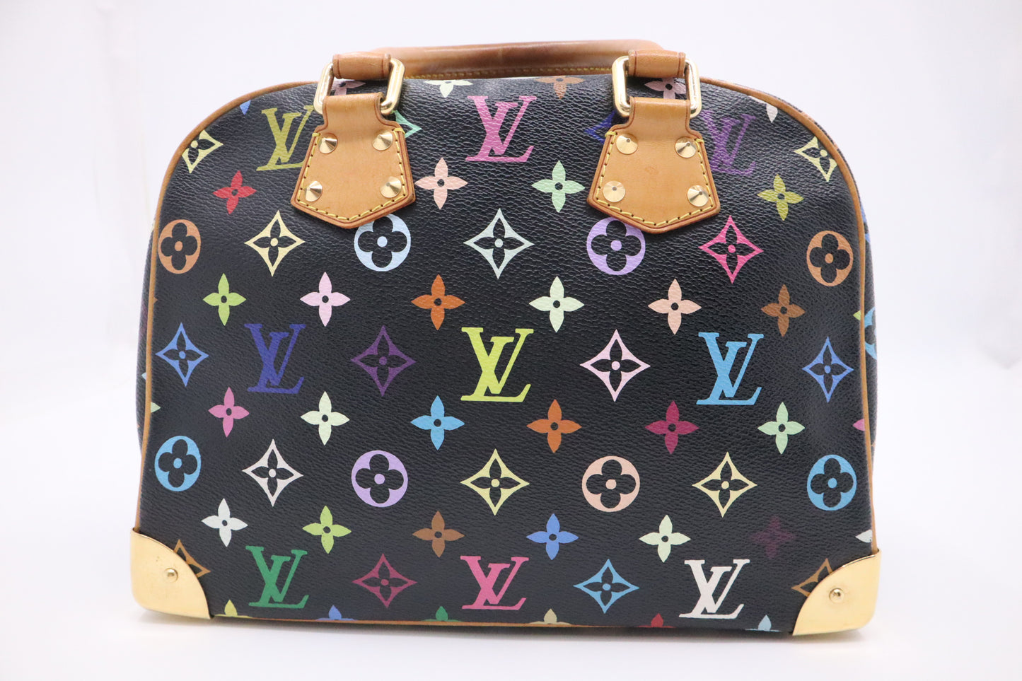 Louis Vuitton Trouville in Black Multicolor Canvas