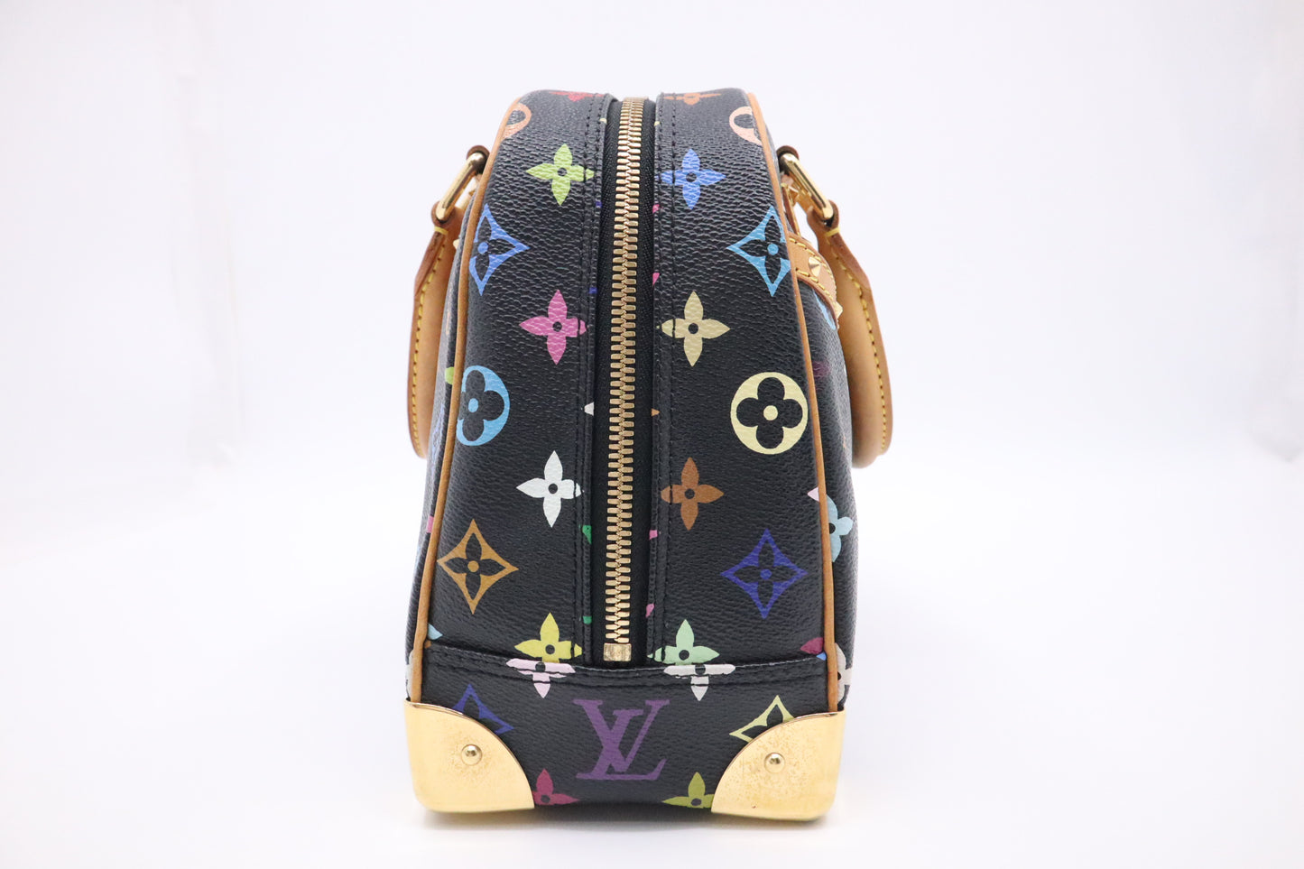 Louis Vuitton Trouville in Black Multicolor Canvas
