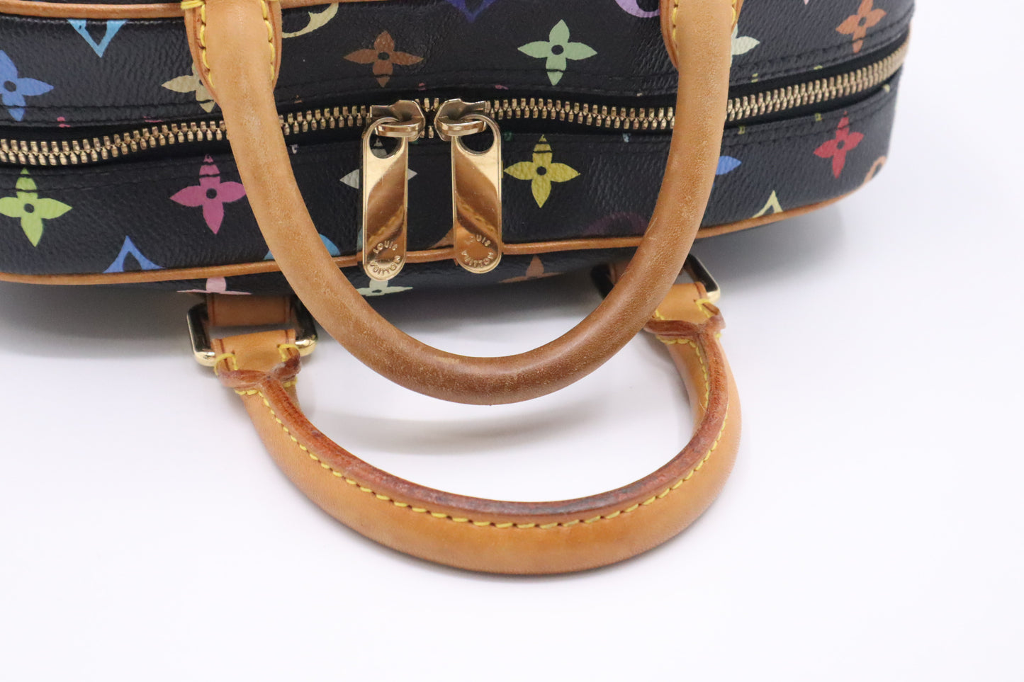 Louis Vuitton Trouville in Black Multicolor Canvas