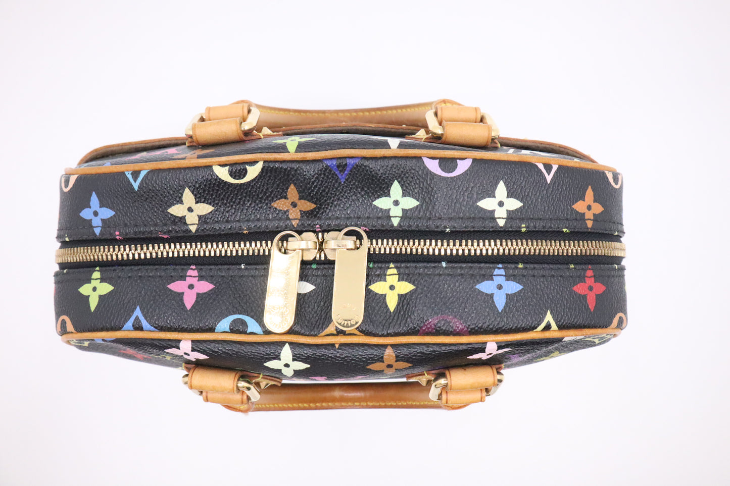Louis Vuitton Trouville in Black Multicolor Canvas