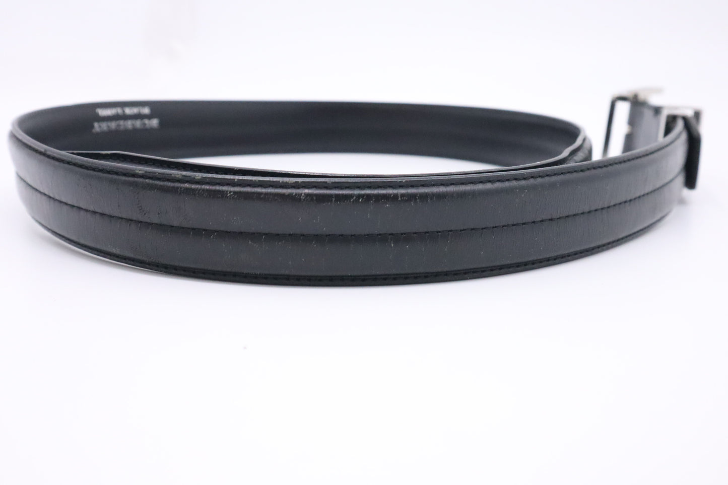 Burberry Belt in Black Leather