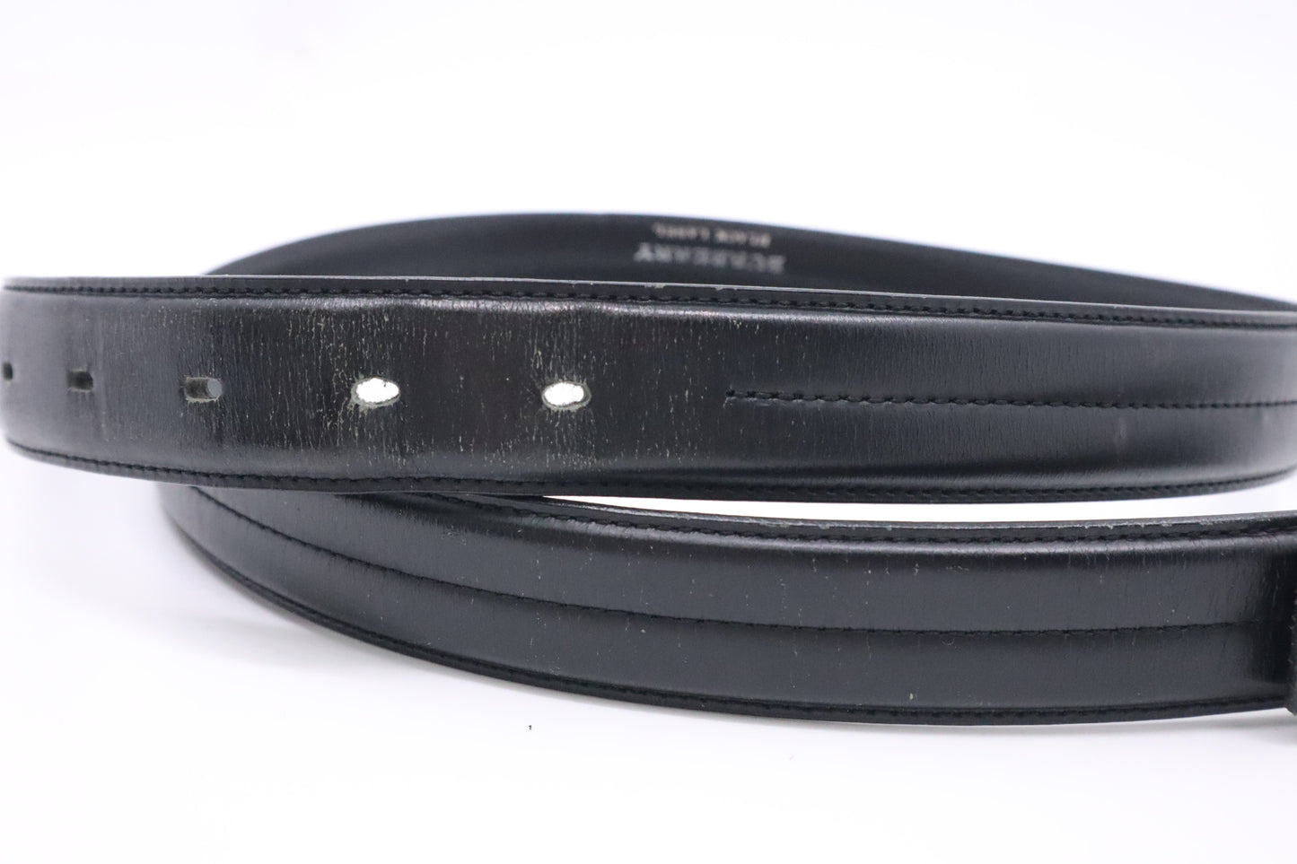 Burberry Belt in Black Leather
