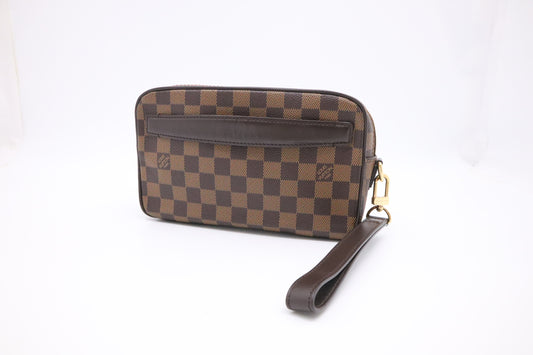 Louis Vuitton Saint Paul Pochette in Damier Ebene Canvas