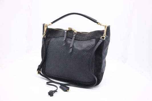 Louis Vuitton Audacieuse in Navy Blue Empreinte Leather