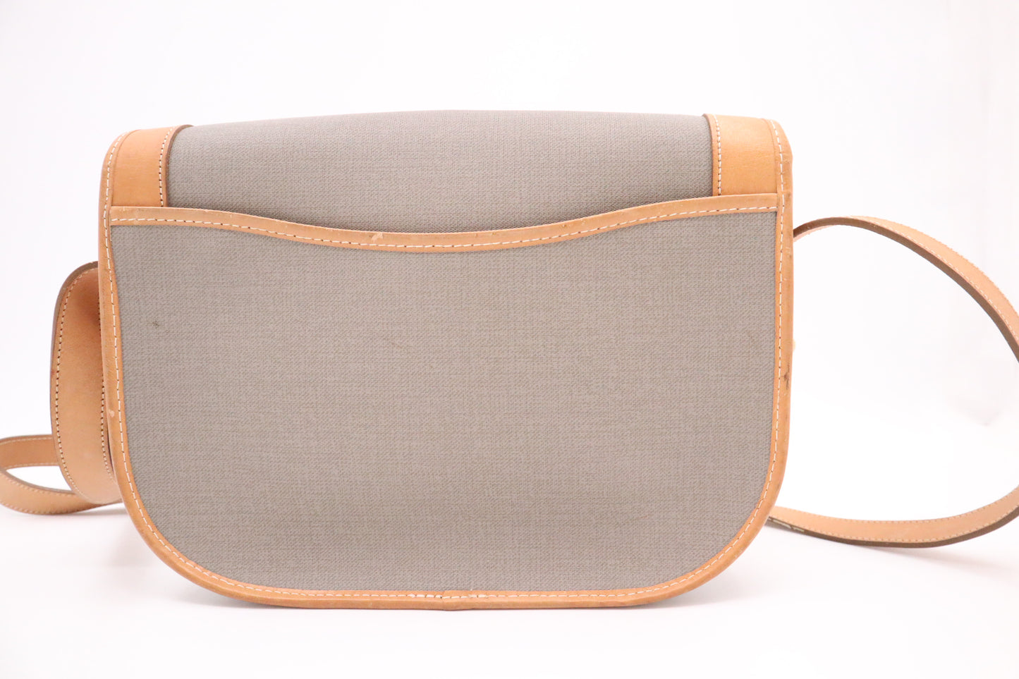 Dior Crossbody in Gray Coated Canvas
