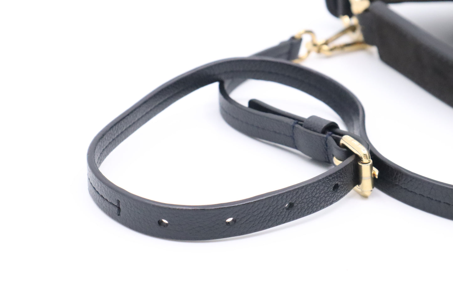 Louis Vuitton Audacieuse in Navy Blue Empreinte Leather