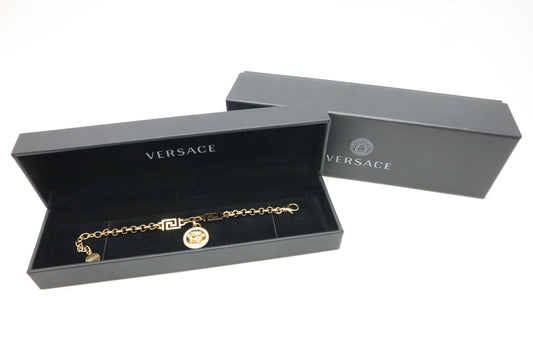 Versace Crystal La Medusa Greca Bracelet