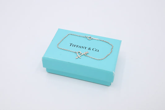 Tiffany & Co. Loving Heart Arrow Bracelet in Sterling Silver
