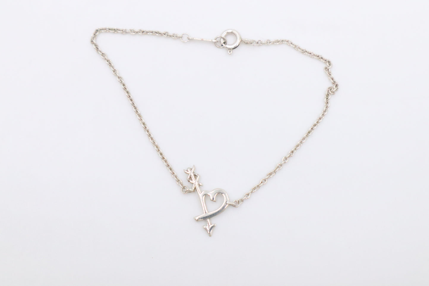 Tiffany & Co. Loving Heart Arrow Bracelet in Sterling Silver