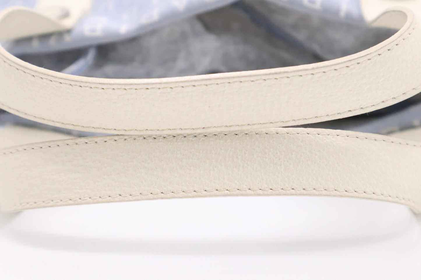 Bvlgari Tote Bag in Pale Blue Canvas
