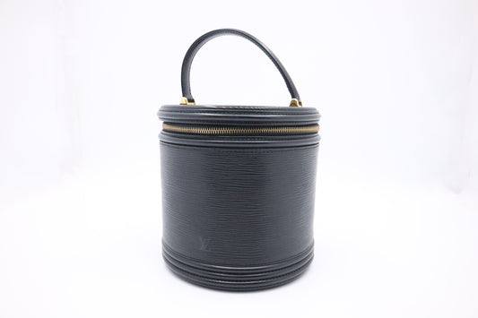 Louis Vuitton Cannes in Black Epi Leather